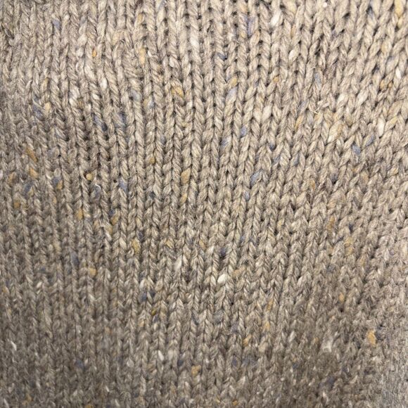 Express Tricot Sweater Hand Knit Cozy Polar Bear S Vintage Cotton Angora Wool - Picture 9 of 10